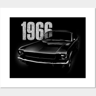 1966 Mustang Posters and Art